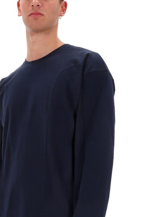 25FW 디젤 반팔 티셔츠 A19444 0AIJU81E BLUE - DIESEL