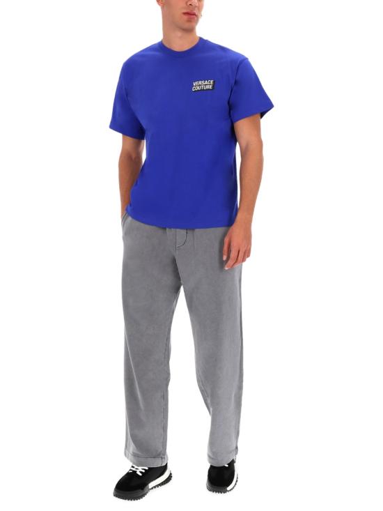 25FW 베르사체 반팔 티셔츠 79GAHP10 CJ01P289 BLUE - VERSACE