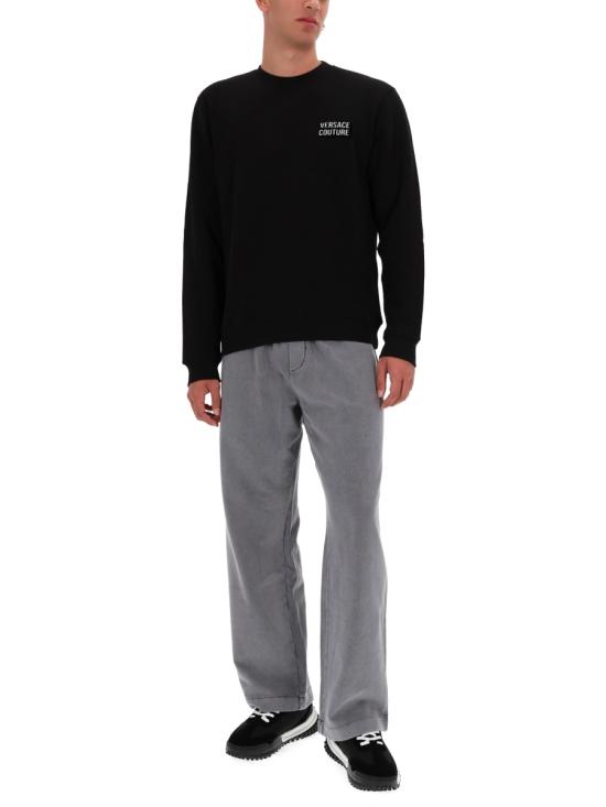 25FW 베르사체 긴팔 티셔츠 79GAIP02 CF01P899 BLACK - VERSACE