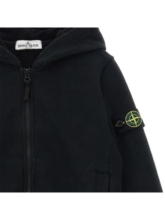 26SS [키즈] 스톤 아일랜드 트레이닝 상의 6100003K S0A20V0029 BLACK - STONE ISLAND