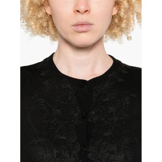 25SS 에르마노 피렌제 스웨터 D46EN010APE81 MF099 Black - ERMANNO FIRENZE