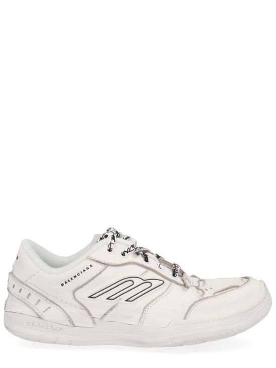 25FW 발렌시아가 햄튼스 미디움 원 아웃 스니커즈 841763 WCURS9000 WHITE