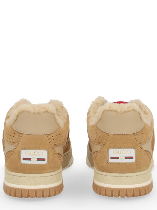 26FW 구찌 리웹 스니커즈 838883 AAE509558 BROWN - GUCCI