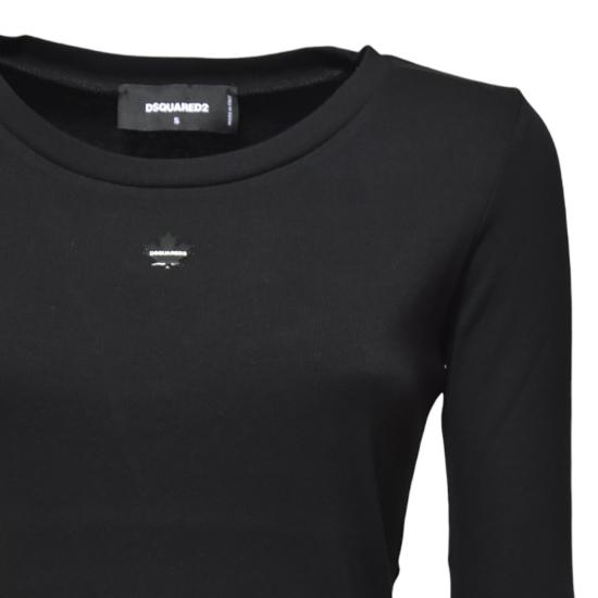 25FW 디스퀘어드2 반팔 티셔츠 S75GD0428D20021 900 Black - DSQUARED2