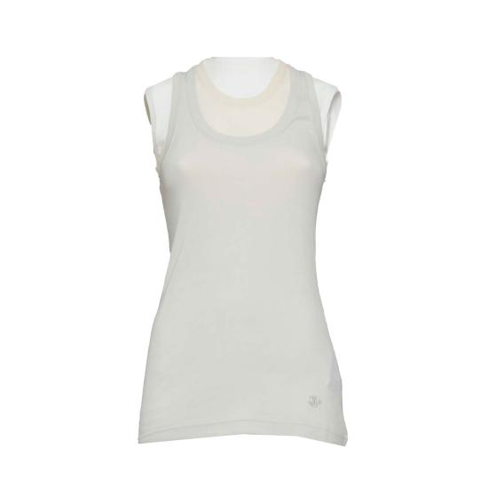 25FW 질샌더 민소매 티셔츠 J40FV0106JTN356 961 Beige