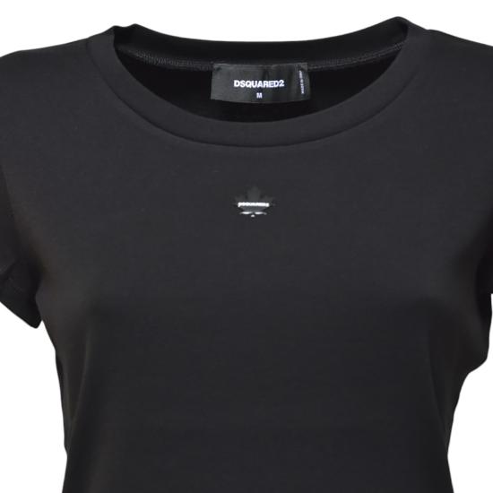 25FW 디스퀘어드2 반팔 티셔츠 S75GD0465D20021 900 Black - DSQUARED2