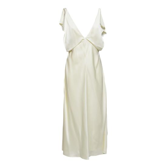 25FW 질샌더 미디 원피스 J02CT0469J76018 109 Beige