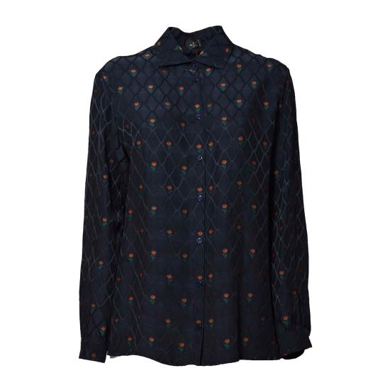 25FW 에트로 블라우스 WRIA001999TJA46 B0065 Blue