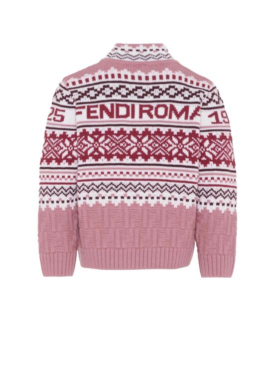 25FW [키즈] 펜디 풀오버 JFG235K AYMSF1T6P PINK - FENDI