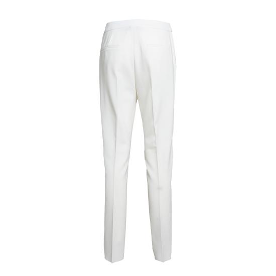 25FW 막스마라 스트레이트 팬츠 2411131054600 001 White - MAX MARA