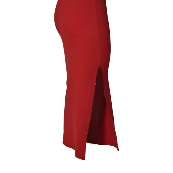 25FW 쿠레쥬 미디 원피스 125JRO586JS0194 4015 Red - COURREGES