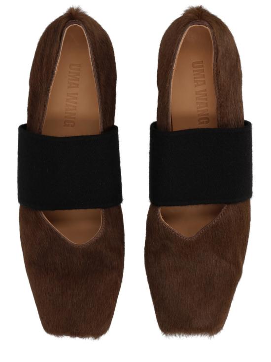 25FW 우마 왕 플랫 슈즈 US9028 UW430 GREY - UMA WANG