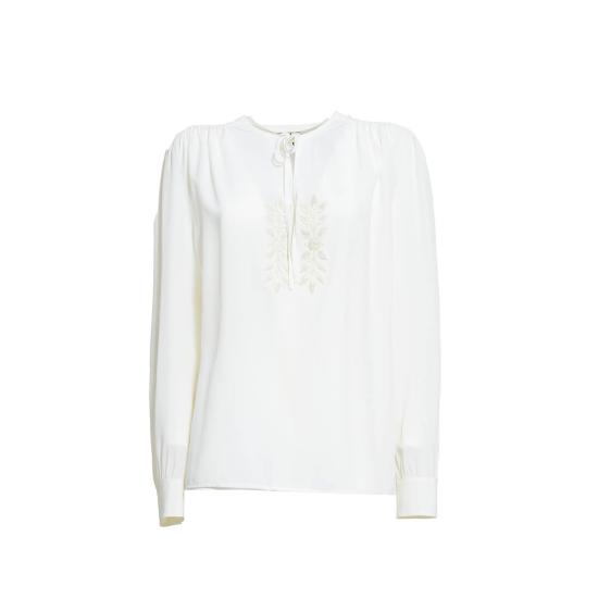 25FW 에트로 블라우스 117867221 990 Cream - ETRO