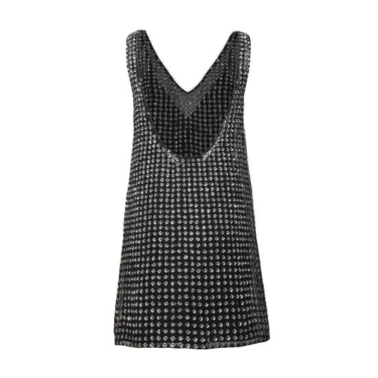 25FW 막스마라 미디 원피스 2511231024600 004 Black - MAX MARA