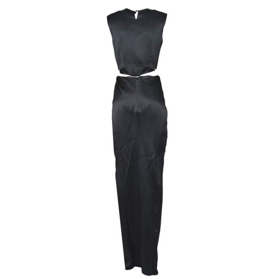 25FW 막스마라 미디 원피스 2511221024600 002 Black - MAX MARA