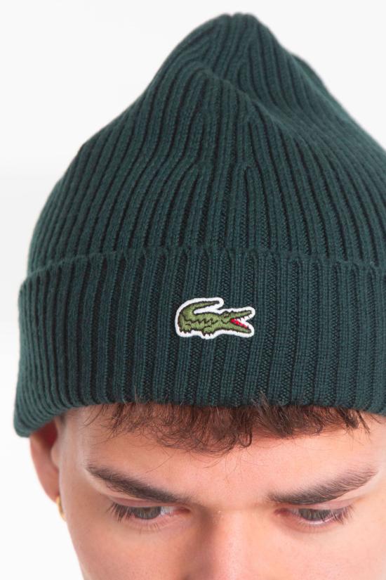 25FW 라코스테 비니 RB0001 FW25 YZP Green - LACOSTE