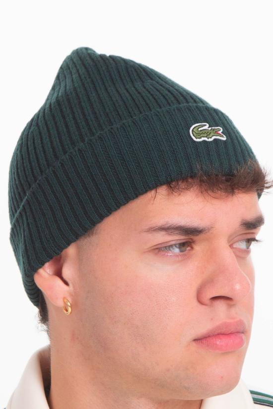 25FW 라코스테 비니 RB0001 FW25 YZP Green - LACOSTE