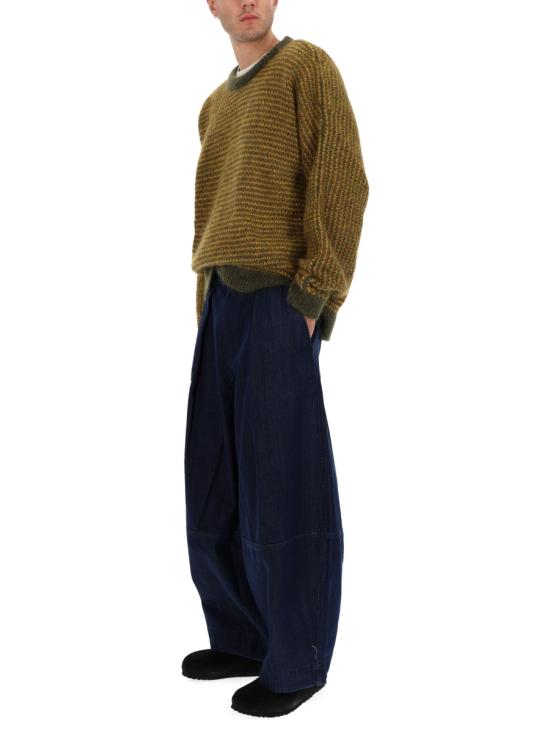 25FW 와이엠씨 스웨터 P8ZAJ YELLOW GREEN - YMC