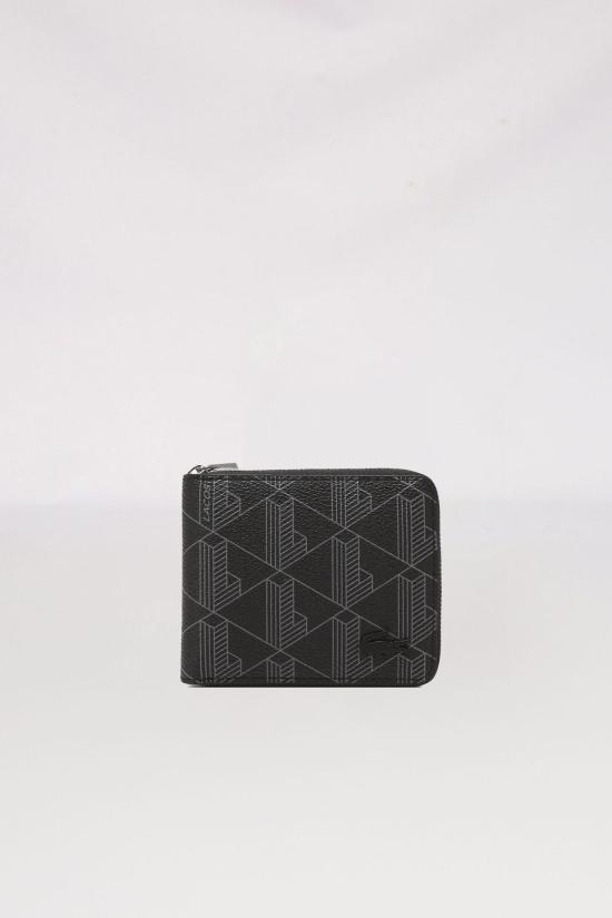 25FW 라코스테 남성지갑 NH4005 H45 Black