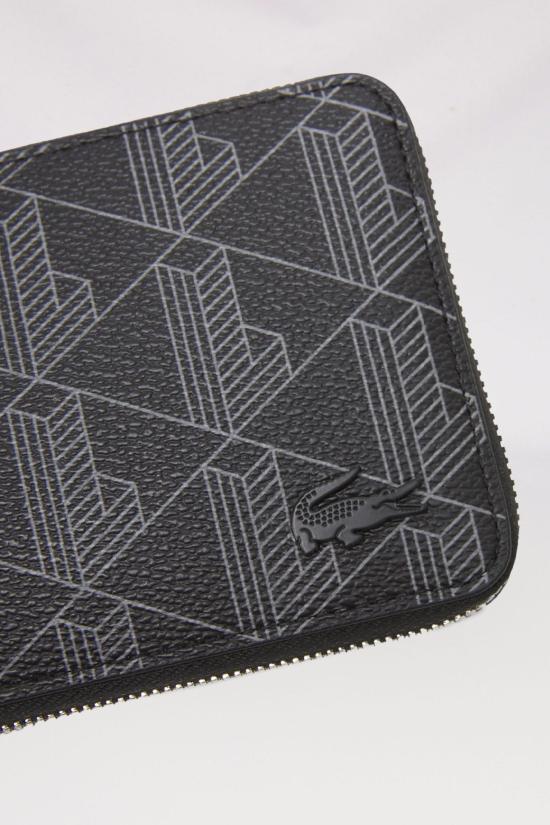 25FW 라코스테 남성지갑 NH4005 H45 Black - LACOSTE