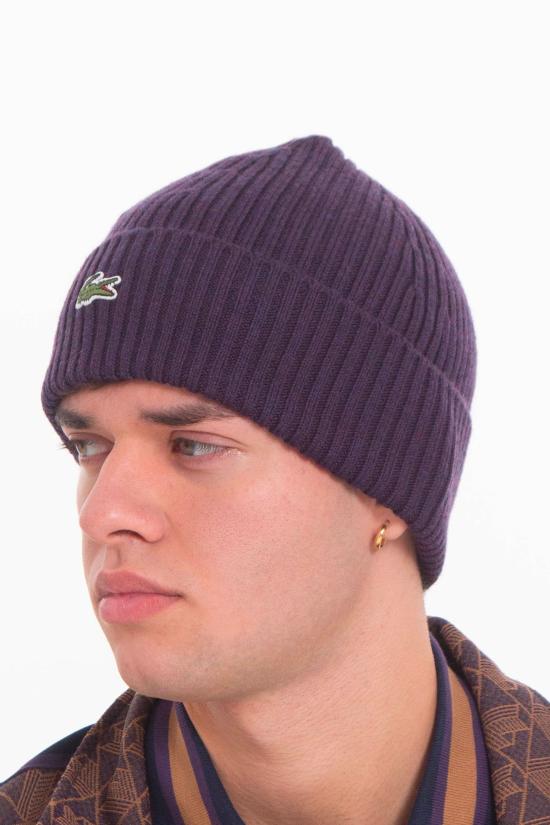 25FW 라코스테 비니 RB0001 FW25 ZSV Purple - LACOSTE