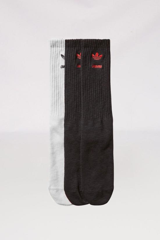 25FW ADIDAS WILLY CHAVARRIA 양말 JZ2075 WHITE BLACK BLACK Multi