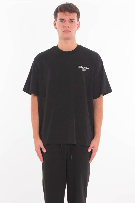 25FW 라코스테 반팔 티셔츠 TH5950 031 Black