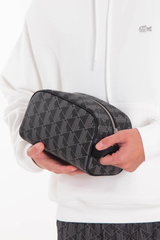 25FW 라코스테 남성지갑 NH4582 H45 Black - LACOSTE