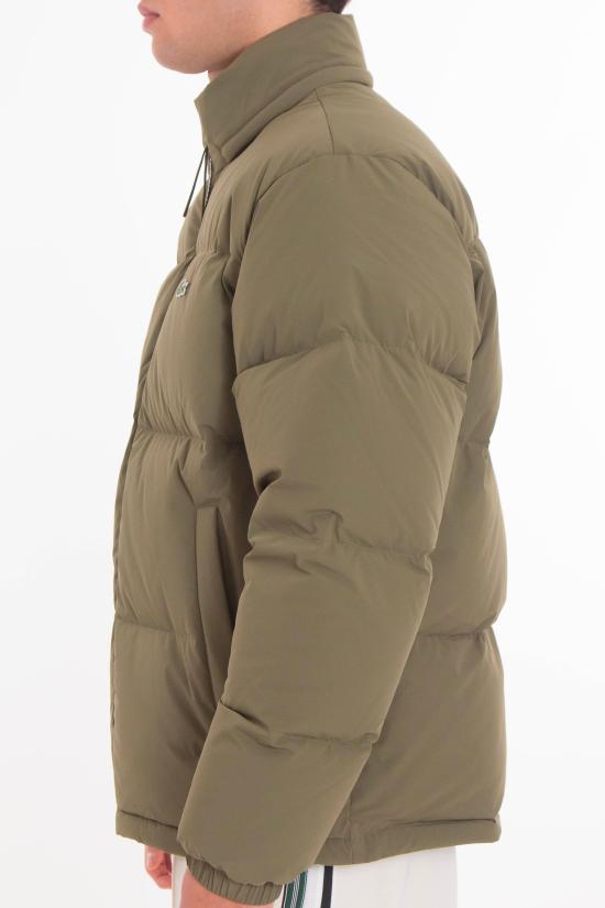 25FW 라코스테 패딩 BH5154 E9F Green - LACOSTE