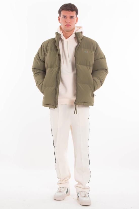 25FW 라코스테 패딩 BH5154 E9F Green - LACOSTE