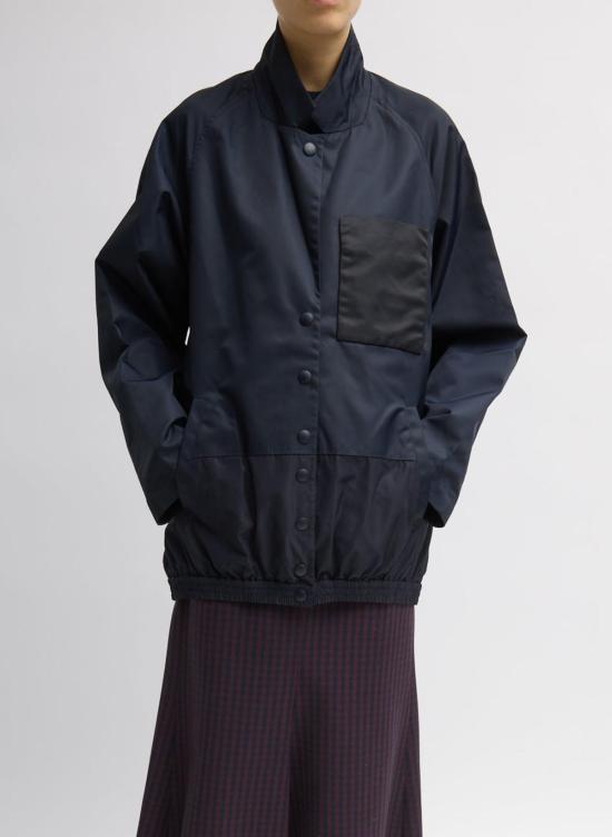  티비 봄버 자켓 에코 나일론 봄버 블레이저