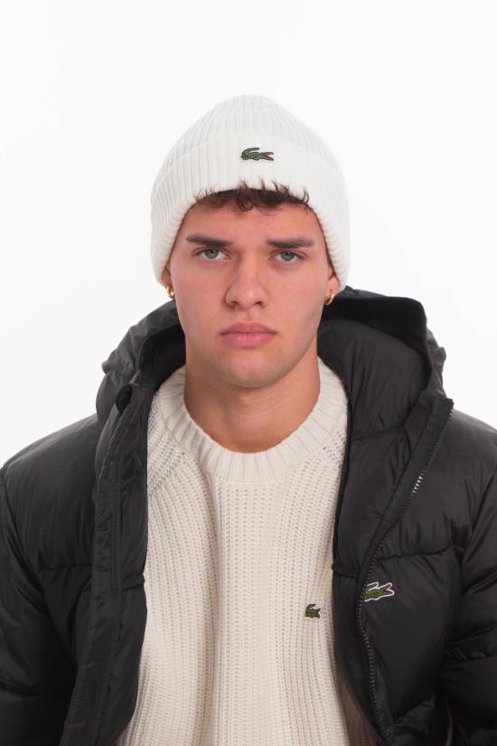 25FW 라코스테 비니 RB0001 FW25 70V White