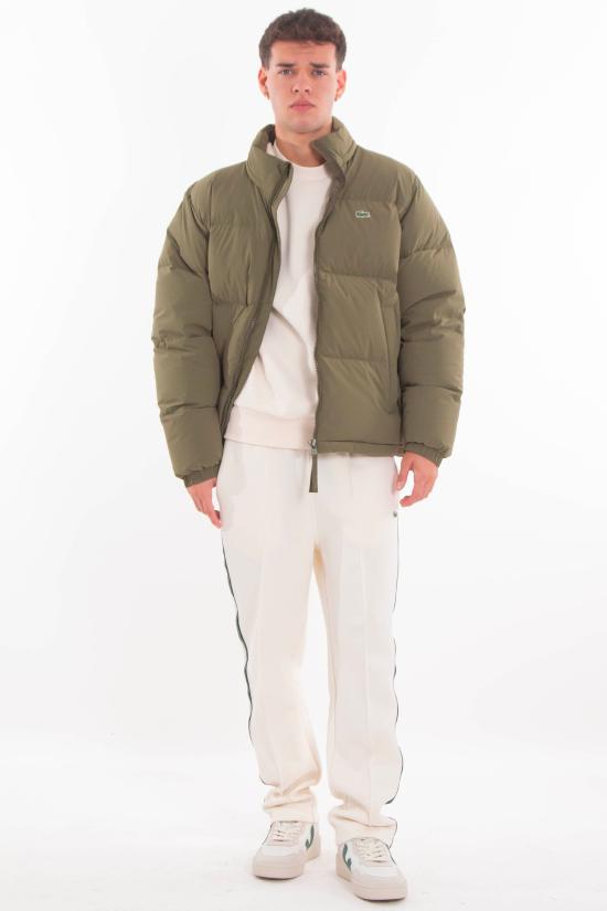 25FW 라코스테 오가닉 브러쉬드 코튼 스웨트셔츠 SH9608 FW25 XFJ White - LACOSTE