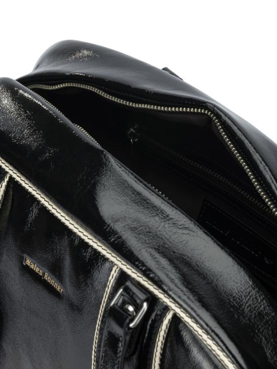 25FW 아디다스 X 웨일즈 보너 레더 라지 볼링 백 KE1058BLACK - ADIDAS X WALES BONNER