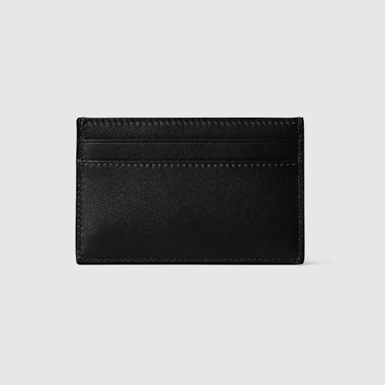 25FW 구찌 홀스빗 카드 케이스 846952 AAFP11000 BLACK - GUCCI