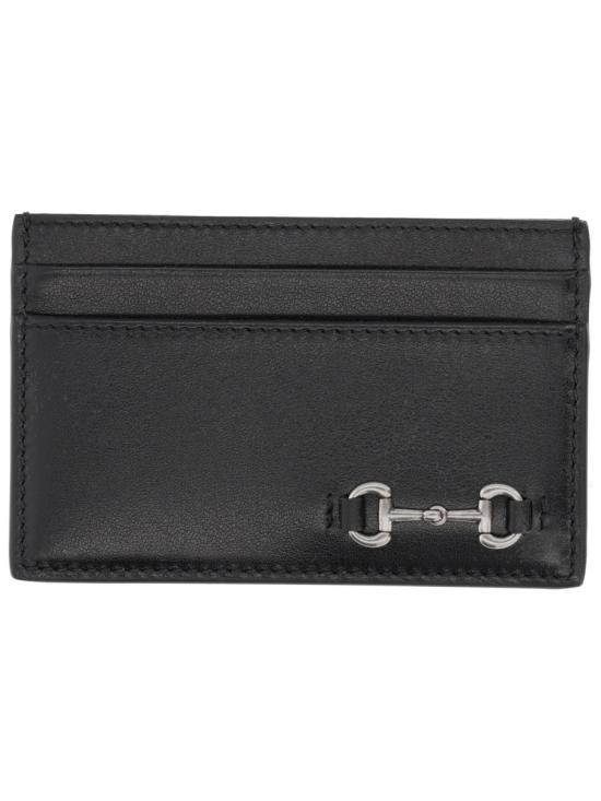 26FW 구찌 홀스빗 카드 케이스 846952 AAFP11000 BLACK