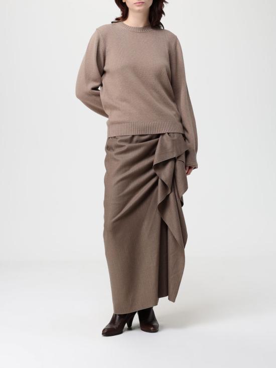 25FW 파비아나 필리피 플래티넘 가디건 MAD225F057L517 1271 Brown - FABIANA FILIPPI