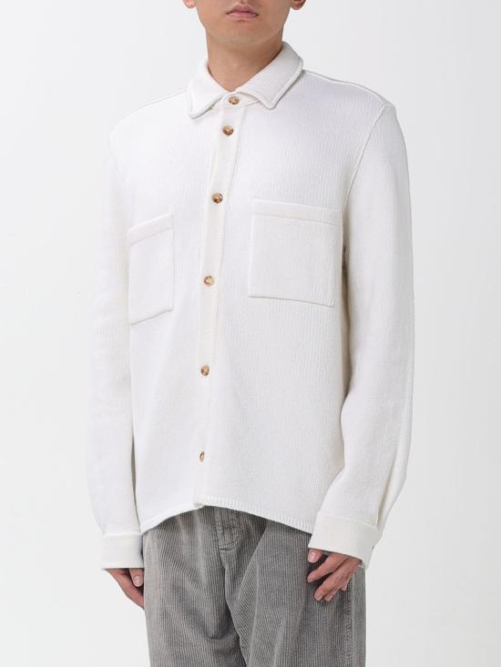 25FW 라니우스 긴팔 셔츠 F5LAMASI001 013 Beige - LANEUS