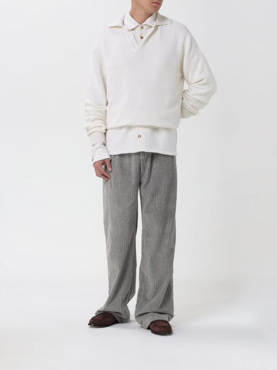 25FW 라니우스 긴팔 셔츠 F5LAMASI001 013 Beige - LANEUS