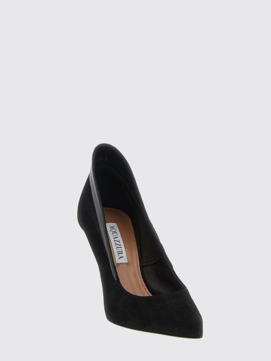 25FW 아쿠아주라 뮬/슬리퍼 GTOMIDP0SAA Black - AQUAZZURA