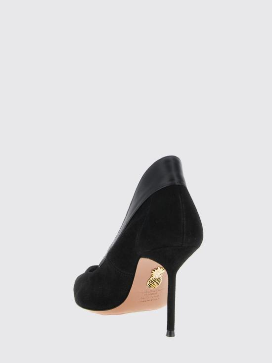 25FW 아쿠아주라 뮬/슬리퍼 GTOMIDP0SAA Black - AQUAZZURA