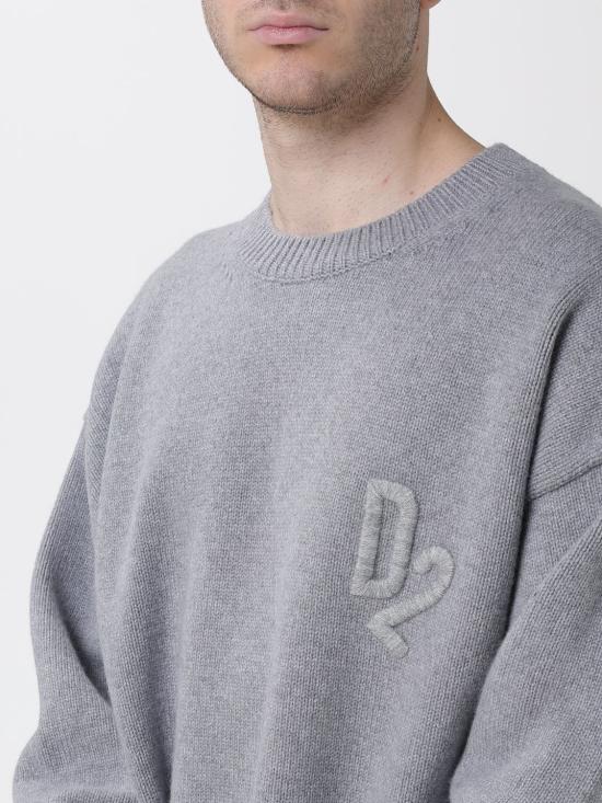 25FW 디스퀘어드2 스웨터 S74HA1563D13145 857 Grey - DSQUARED2