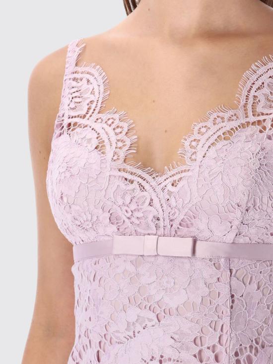 25FW 셀프 포트레이트 롱 원피스 AW25096SP Pink - SELF PORTRAIT