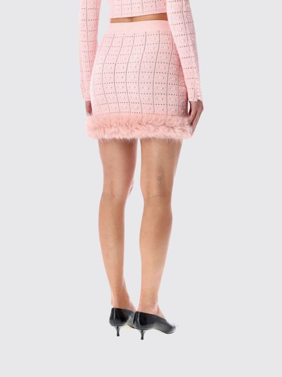 25FW 셀프 포트레이트 숏 스커트 AW25120SKP Pink - SELF PORTRAIT