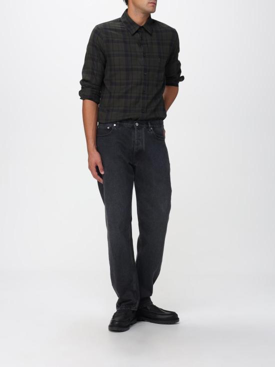 25FW 생로랑 긴팔 셔츠 838702Y33IB 2861 Blue - SAINT LAURENT