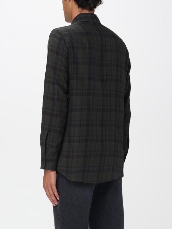 25FW 생로랑 긴팔 셔츠 838702Y33IB 2861 Blue - SAINT LAURENT