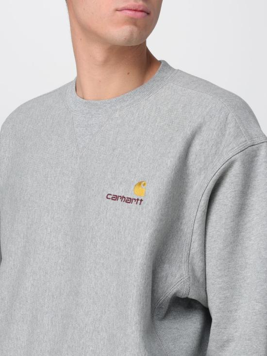 25FW 칼하트 WIP 긴팔 티셔츠 I025475 V6XX Grey - CARHARTT WIP