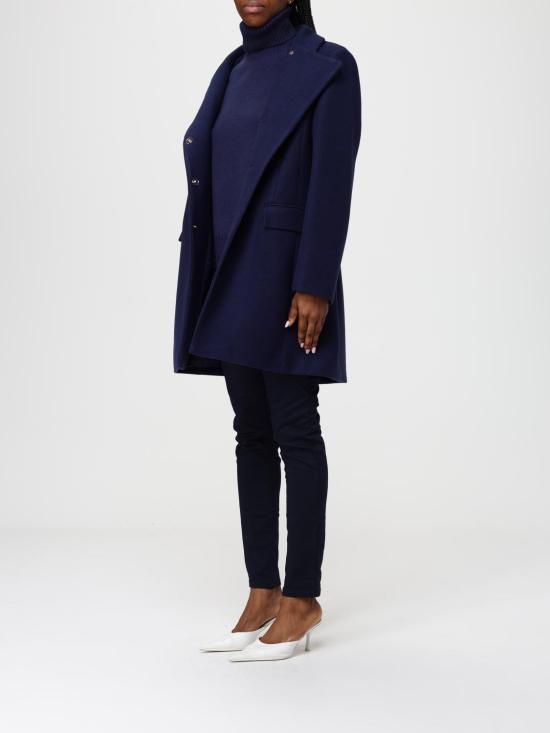 25FW 리우조 코트 MF5119J4873 93921 Blue - LIU JO