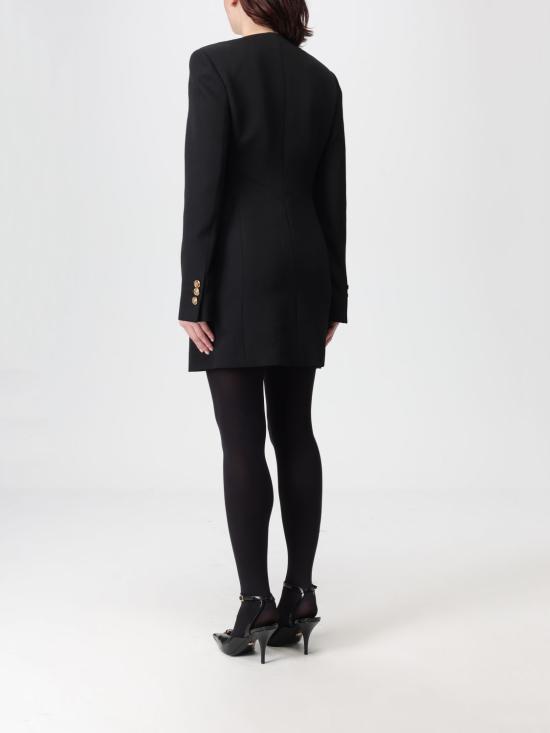 25FW 베르사체 롱 원피스 10208671A14592 1B000 Black - VERSACE