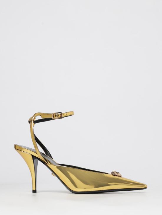 25FW 베르사체 힐/펌프스 10204791A08609 1X00V Gold